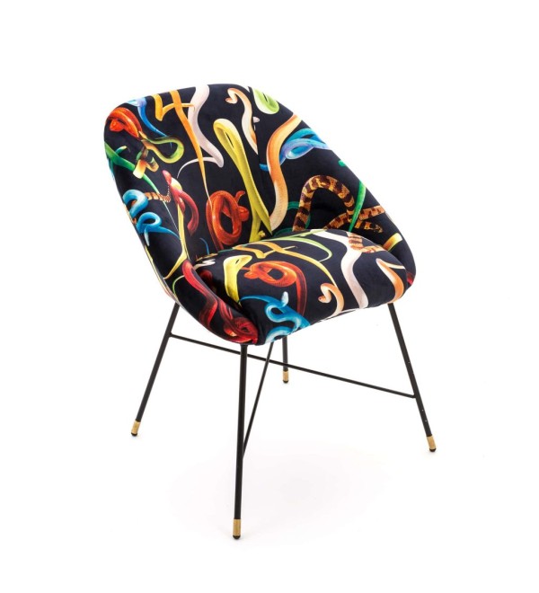 Обеденный стул Seletti Toiletpaper Furniture Snakes