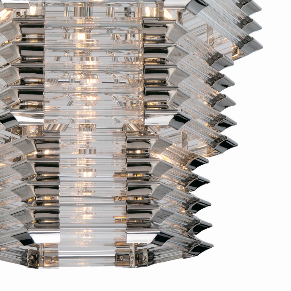 Люстра Delight Collection Wren 12 nickel