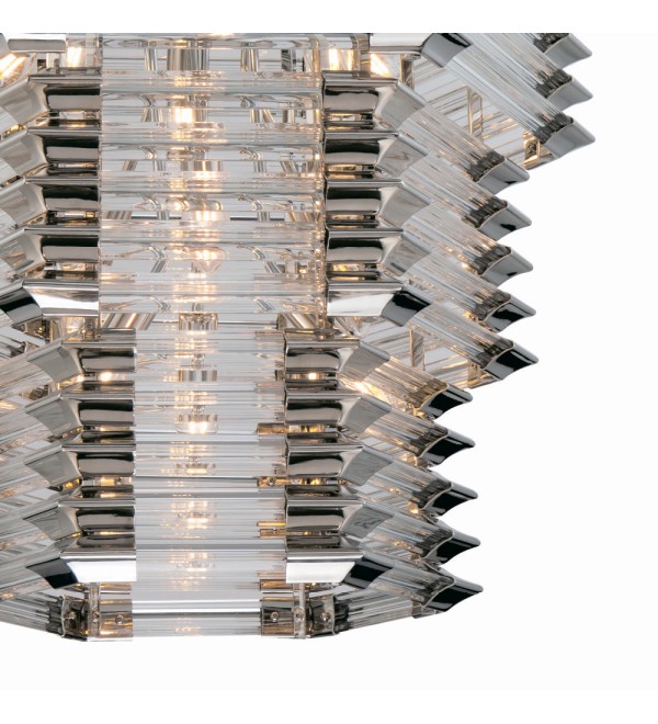 Люстра Delight Collection Wren 12 nickel