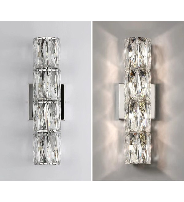 Настенный светильник Delight Collection A06W/4 silver/clear