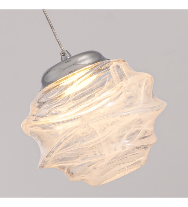 Подвесной светильник Delight Collection MD25030003-1A chrome/clear