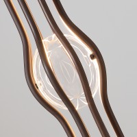 Напольный светильник Delight Collection Ashaa MJ60911F/A nut-brown