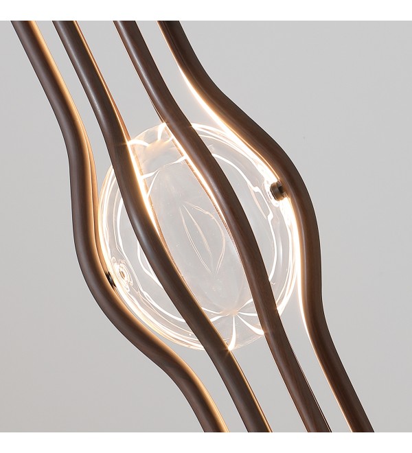 Напольный светильник Delight Collection Ashaa MJ60911F/A nut-brown
