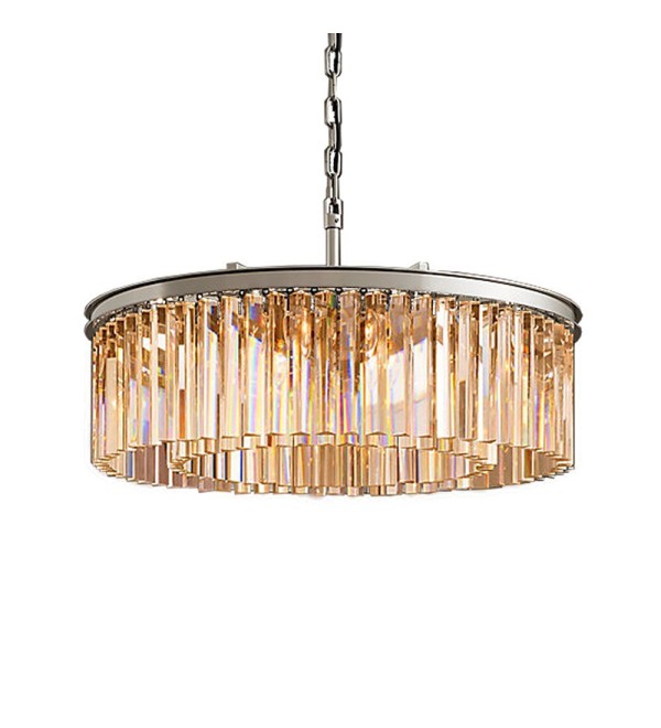 Люстра Delight Collection Odeon 10B chrome/amber