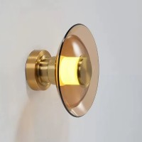 Настенный/Потолочный светильник Delight Collection 8665W/S gold/amber