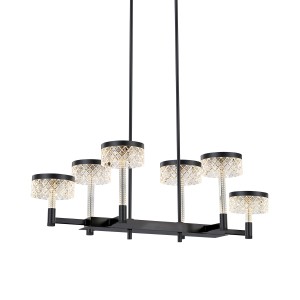 Люстра Delight Collection Diamond cut MD21020075-6B matt black