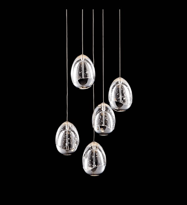 Подвесной светильник Delight Collection Terrene MD13003023-5A chrome