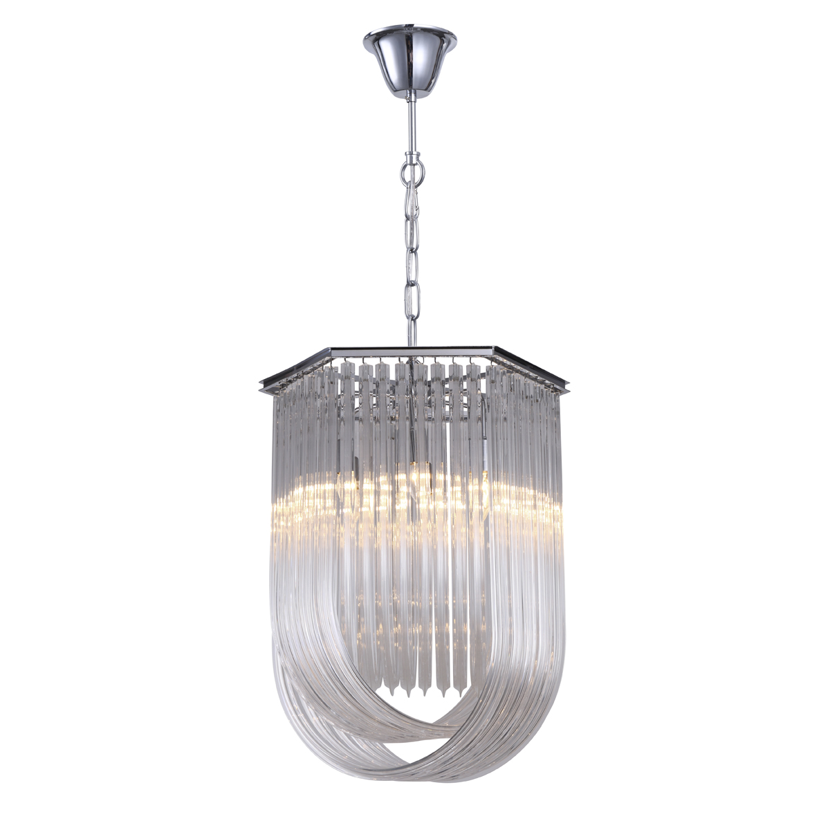 Люстра Delight Collection Murano 6 chrome