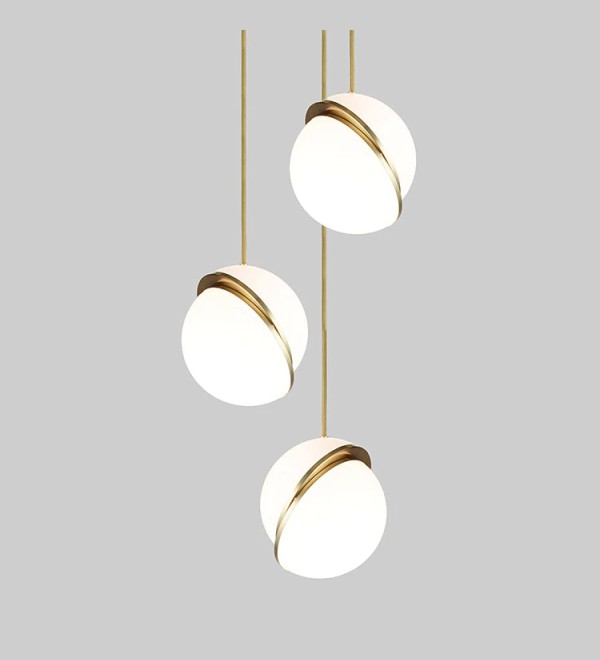Подвесной светильник Delight Collection Crescent 3S brass