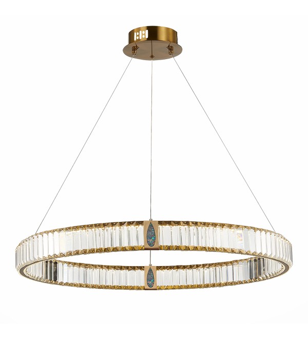Люстра Delight Collection D8016P/R/D800 gold/clear
