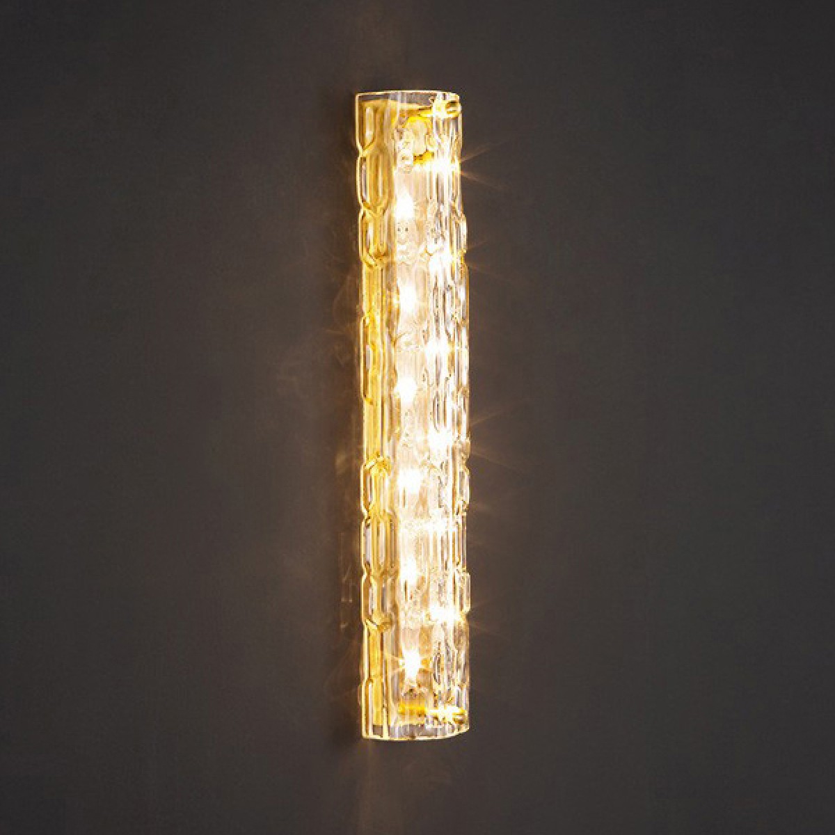 Настенный светильник Delight Collection 88085W/S gold/clear