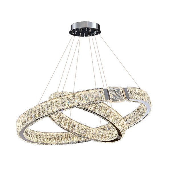 Люстра Delight Collection D8010P/2R/D800+600 gold/silver