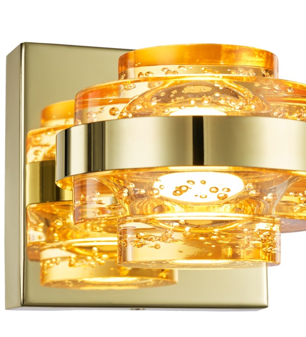 Настенный светильник Delight Collection Indiana MB22030002-1A gold/champagne