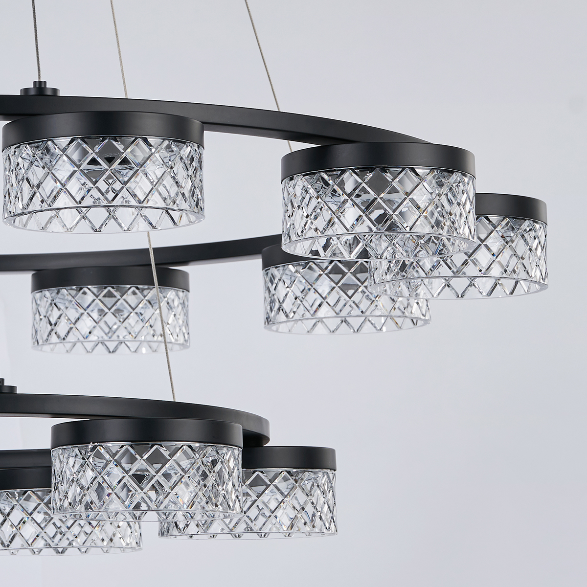 Люстра Delight Collection Diamond cut MD21020075-16B matt black