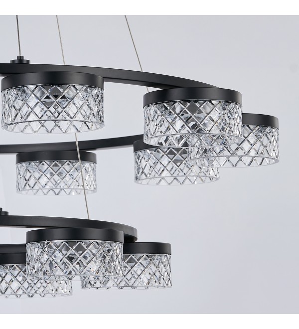 Люстра Delight Collection Diamond cut MD21020075-16B matt black