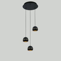 Подвесной светильник Delight Collection MD21001034-3A black/gold