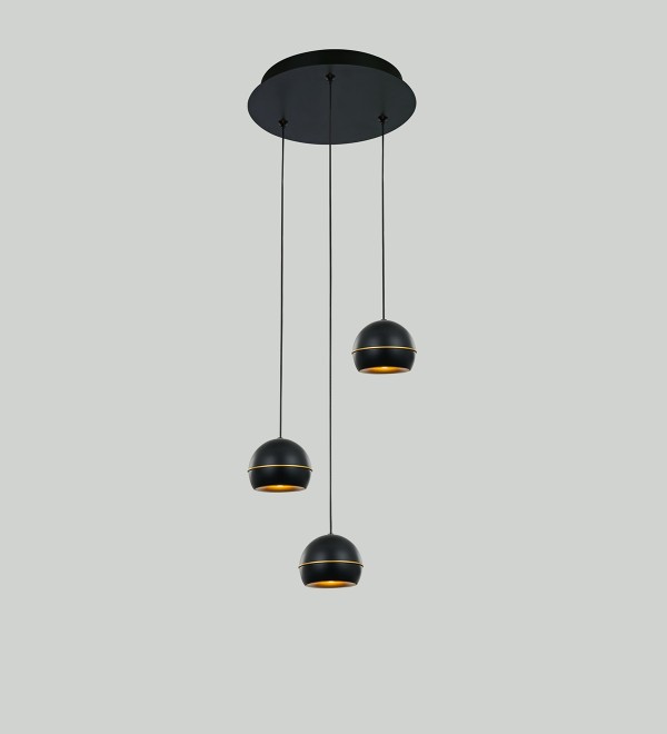 Подвесной светильник Delight Collection MD21001034-3A black/gold