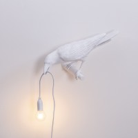 Настенный светильник Seletti Bird Looking Left White
