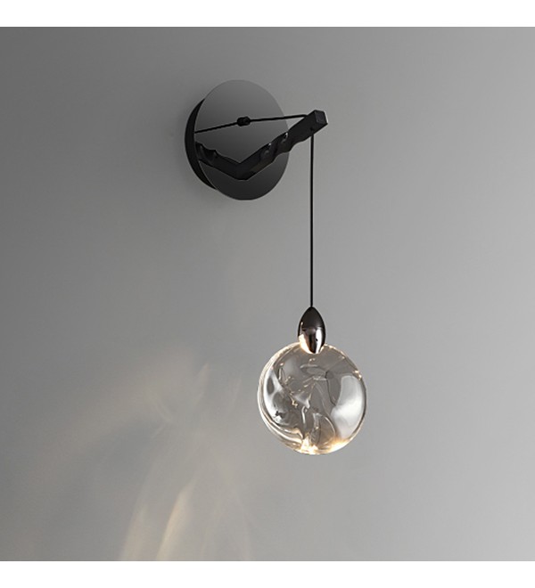Настенный светильник Delight Collection Colvin MT9176-1WB pearl black