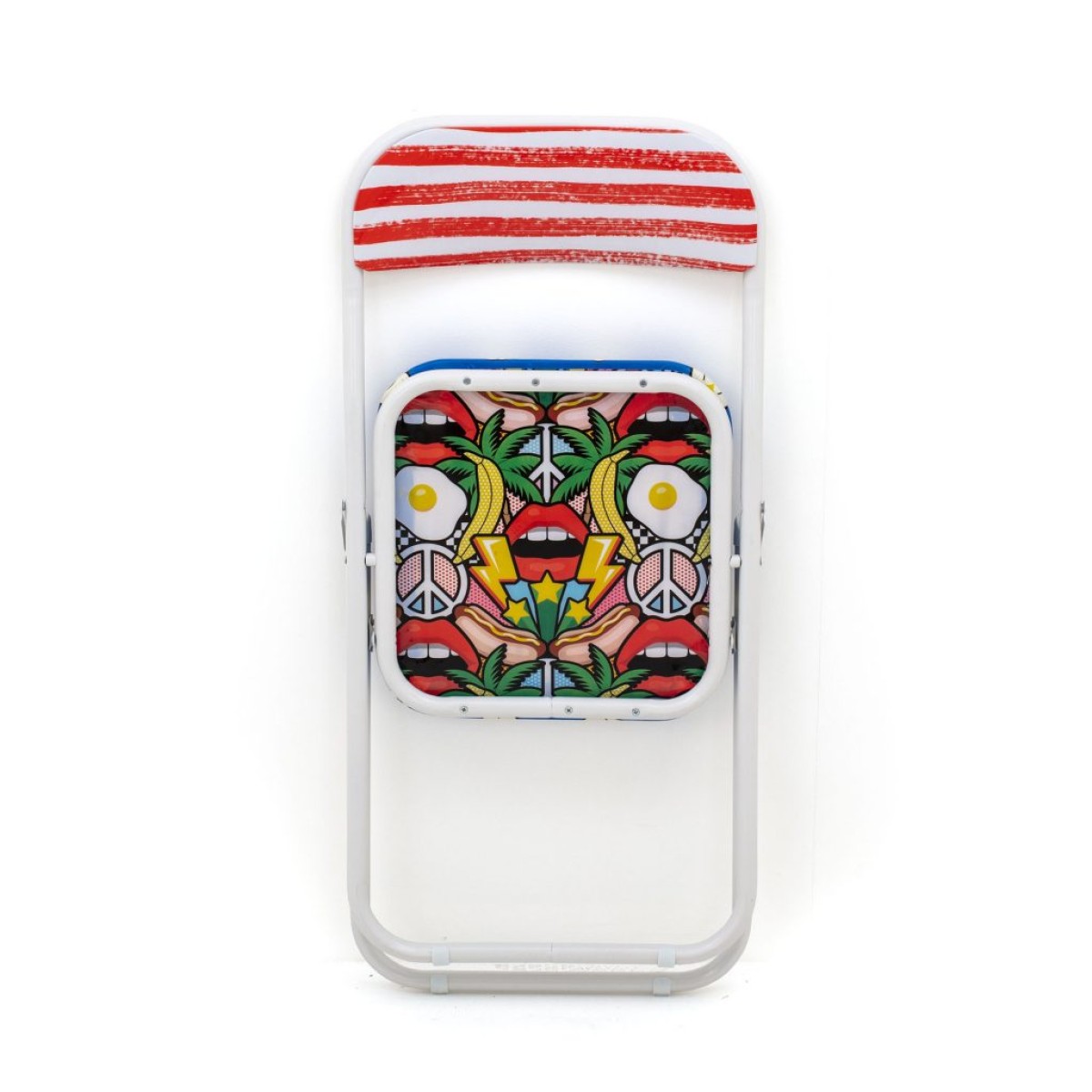 Складной стул Seletti Blow Folding Chair Pop Corn