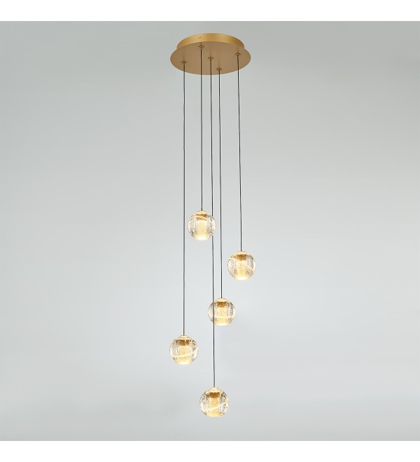 Подвесной светильник Delight Collection MD22001052-5A gold