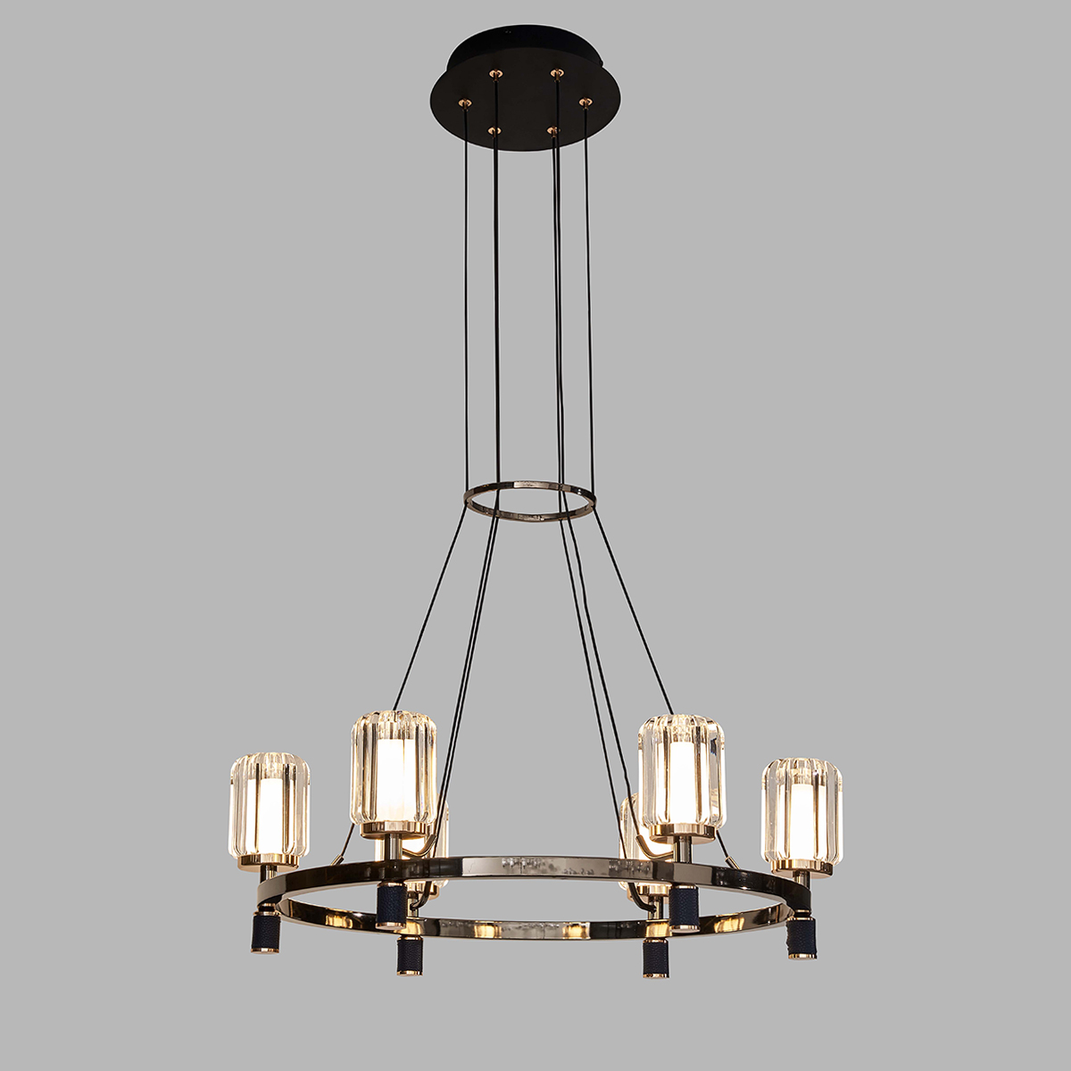 Люстра Delight Collection P0738-6A gold/black