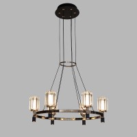 Люстра Delight Collection P0738-6A gold/black