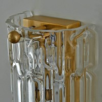 Настенный светильник Delight Collection 88085W/S gold/clear