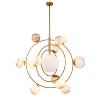 Люстра Delight Collection Planet 13 brass