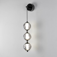 Настенный светильник Delight Collection OD2437 OB2437 pearl black/smoke