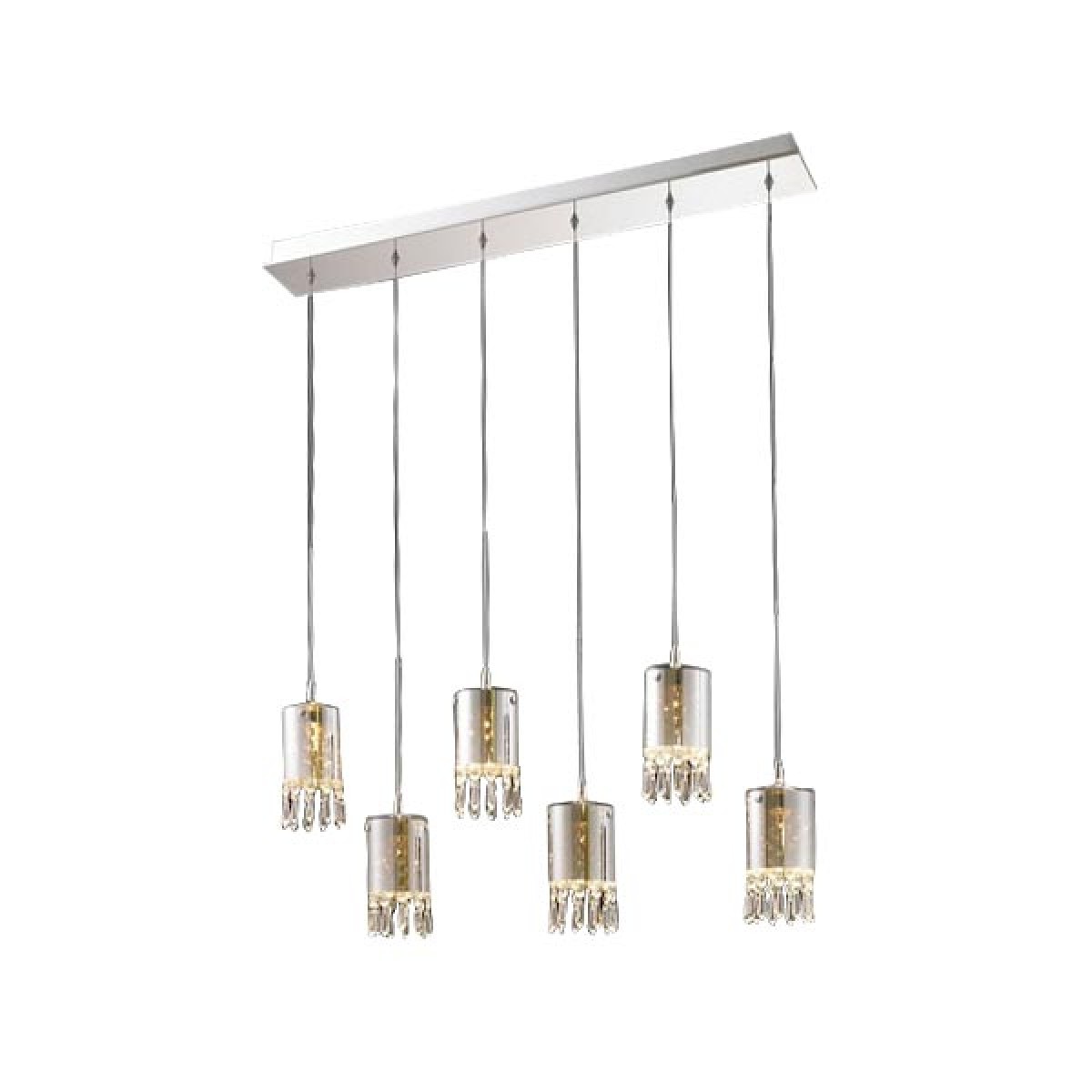 Подвесной светильник Delight Collection Crystal Tube 6