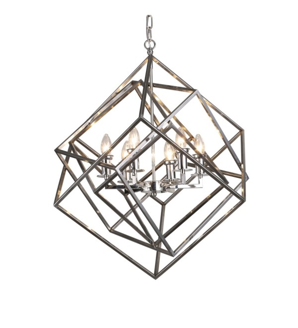 Люстра Delight Collection Matrix 6 nickel