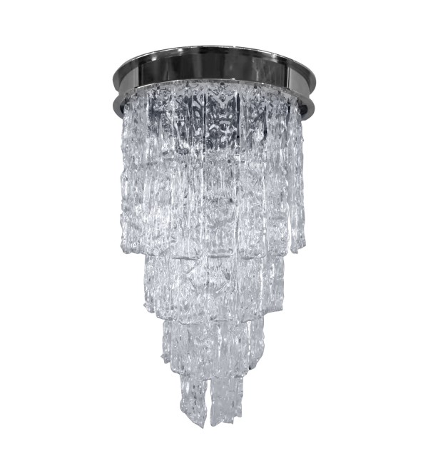 Настенный светильник Delight Collection 85339 chrome/clear