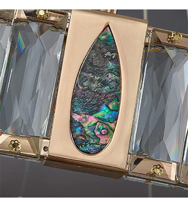 Люстра Delight Collection D8016P/R/D600 gold/clear