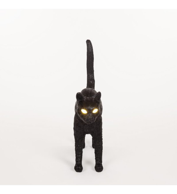 Настольная лампа Seletti Jobby The Cat Black