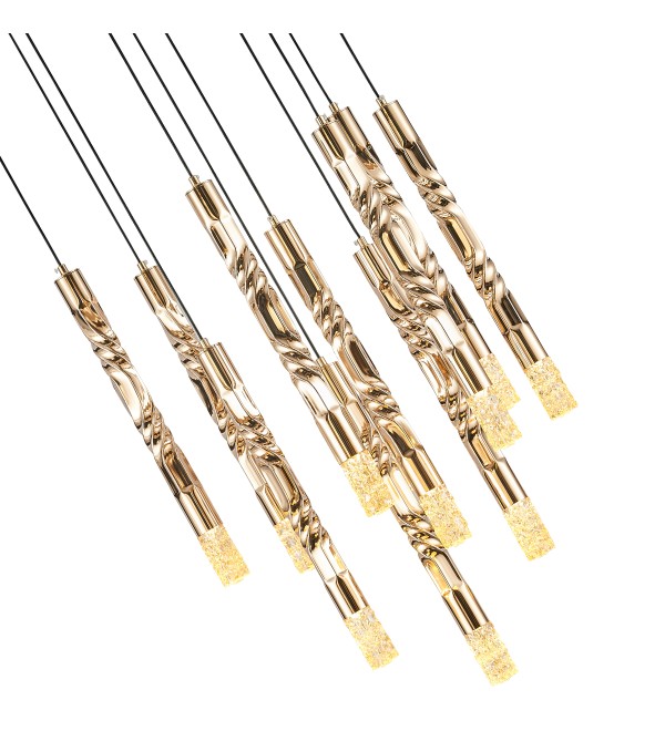 Подвесной светильник Delight Collection OM2365-F10 gold