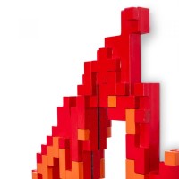 Зеркало Seletti Pixel Flame