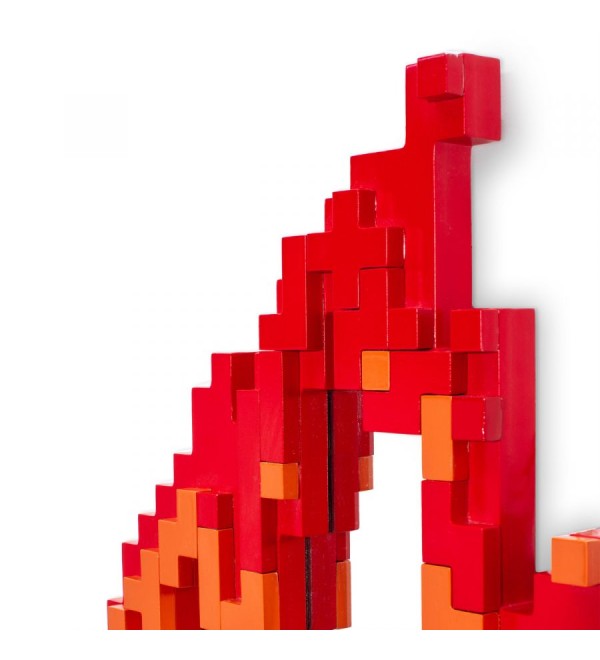 Зеркало Seletti Pixel Flame