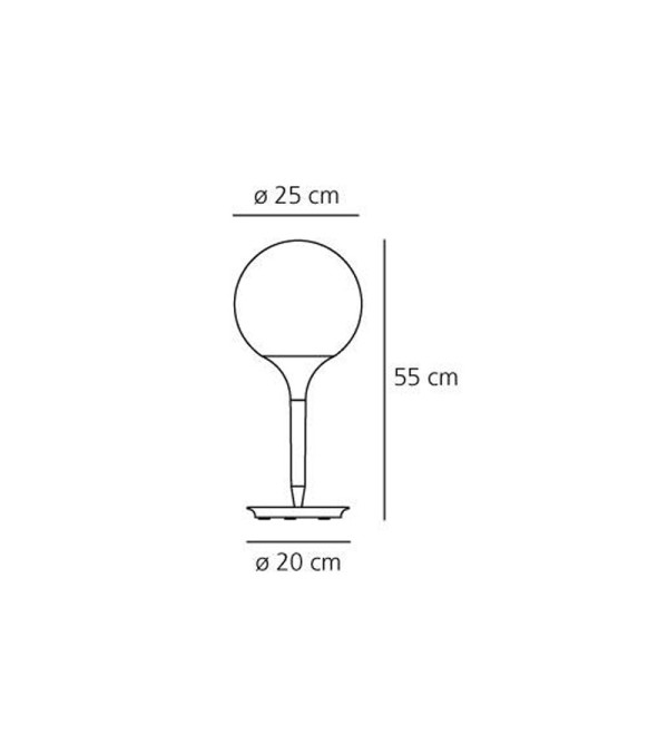 Настольная лампа Artemide Castore 1050010A