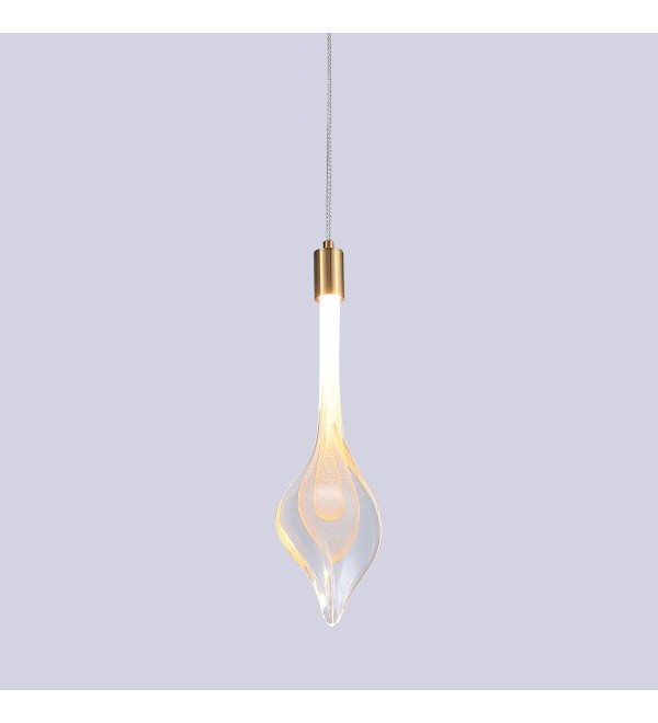 Подвесной светильник Delight Collection P98066-1 antique brass