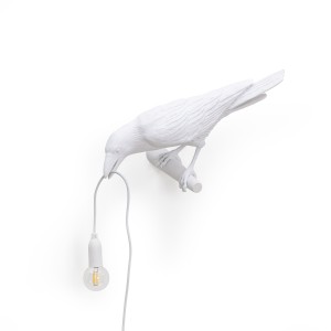 Настенный светильник Seletti Bird Looking Left White