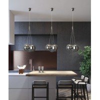 Подвесной светильник Delight Collection 19152P/3 silver