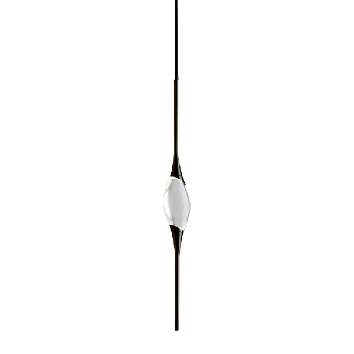 Подвесной светильник Delight Collection Pezzo 1 pearl black