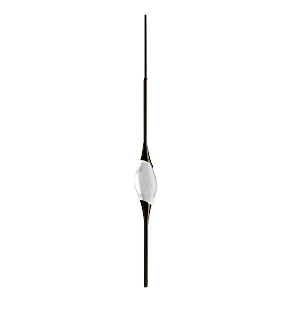 Подвесной светильник Delight Collection Pezzo 1 pearl black