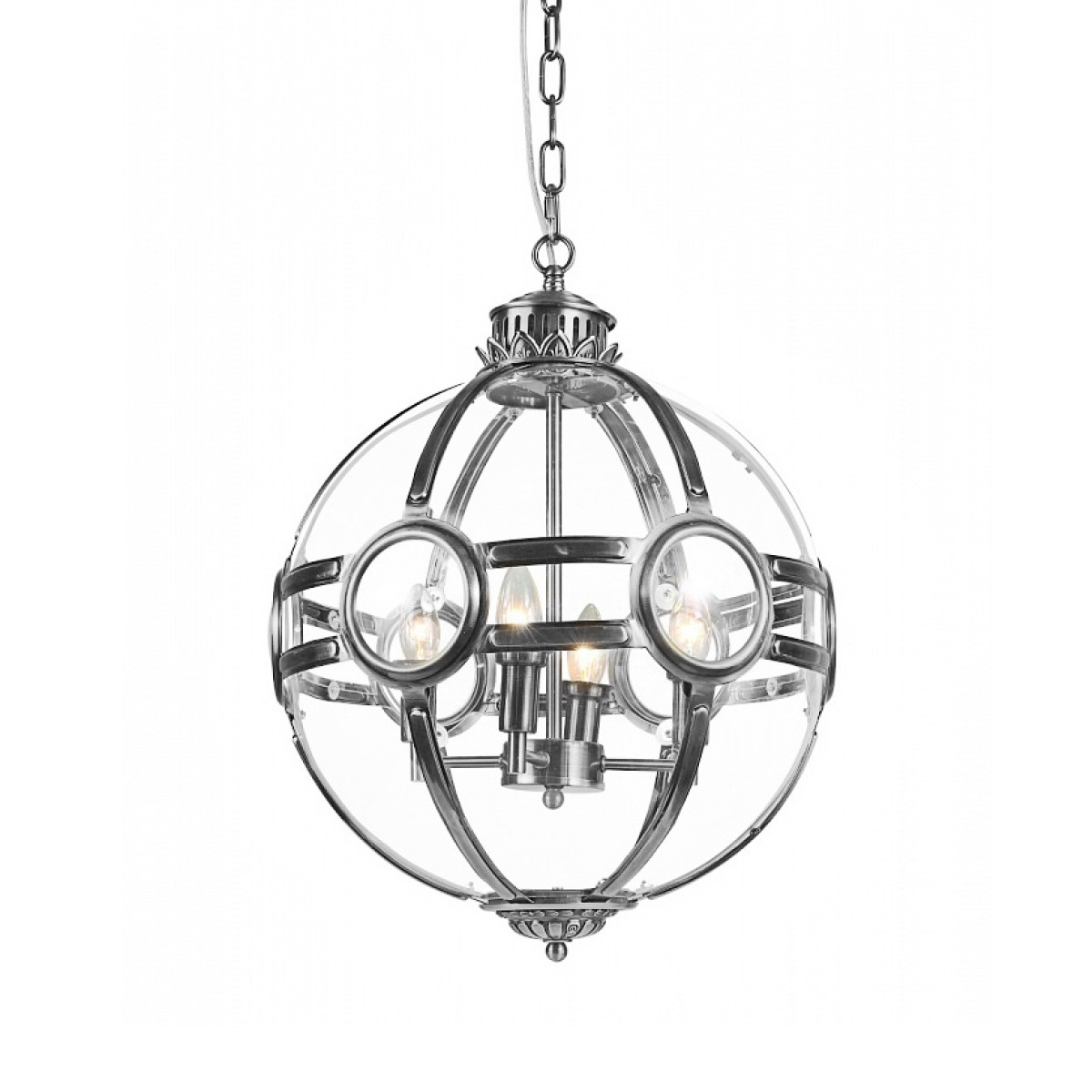 Люстра Delight Collection Hagerty 4 steel