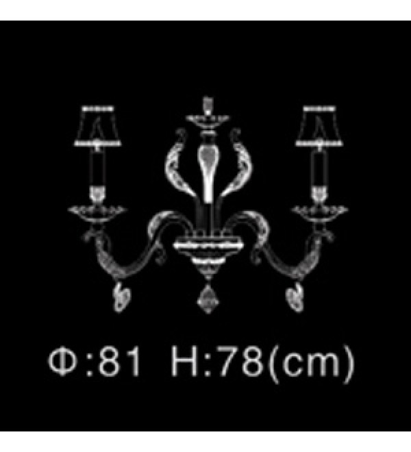 Люстра Illuminati Poly MD102774-8B