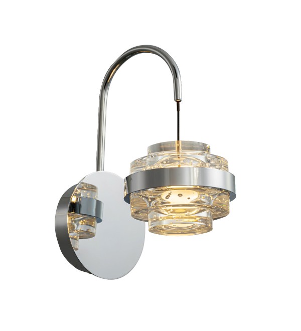 Настенный светильник Delight Collection Indiana MB22030002-1B chrome
