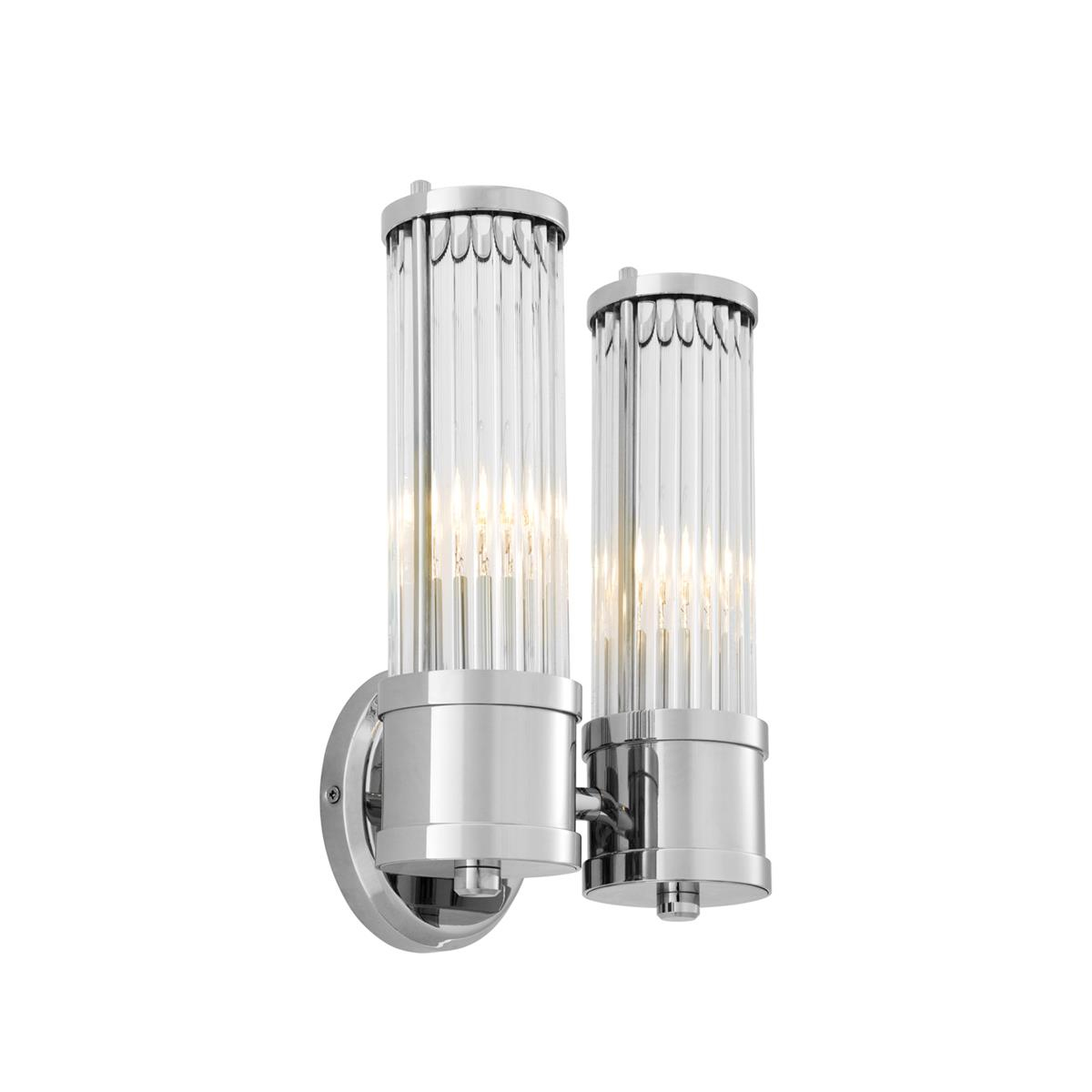 Настенный светильник Delight Collection Claridges Allen 7001-2 nickel