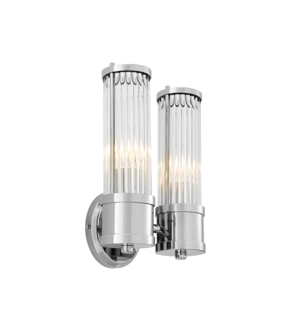 Настенный светильник Delight Collection Claridges Allen 7001-2 nickel