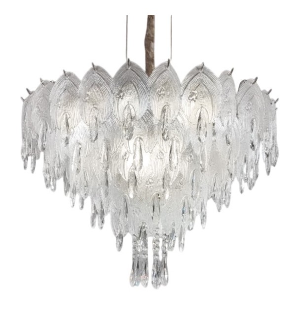 Люстра Delight Collection Crystal leaf 6489P/D800 gold/clear